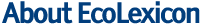 About EcoLexicon